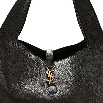 Saint Laurent Grained Deerskin Bea Tote Light Musk 13 of 29
