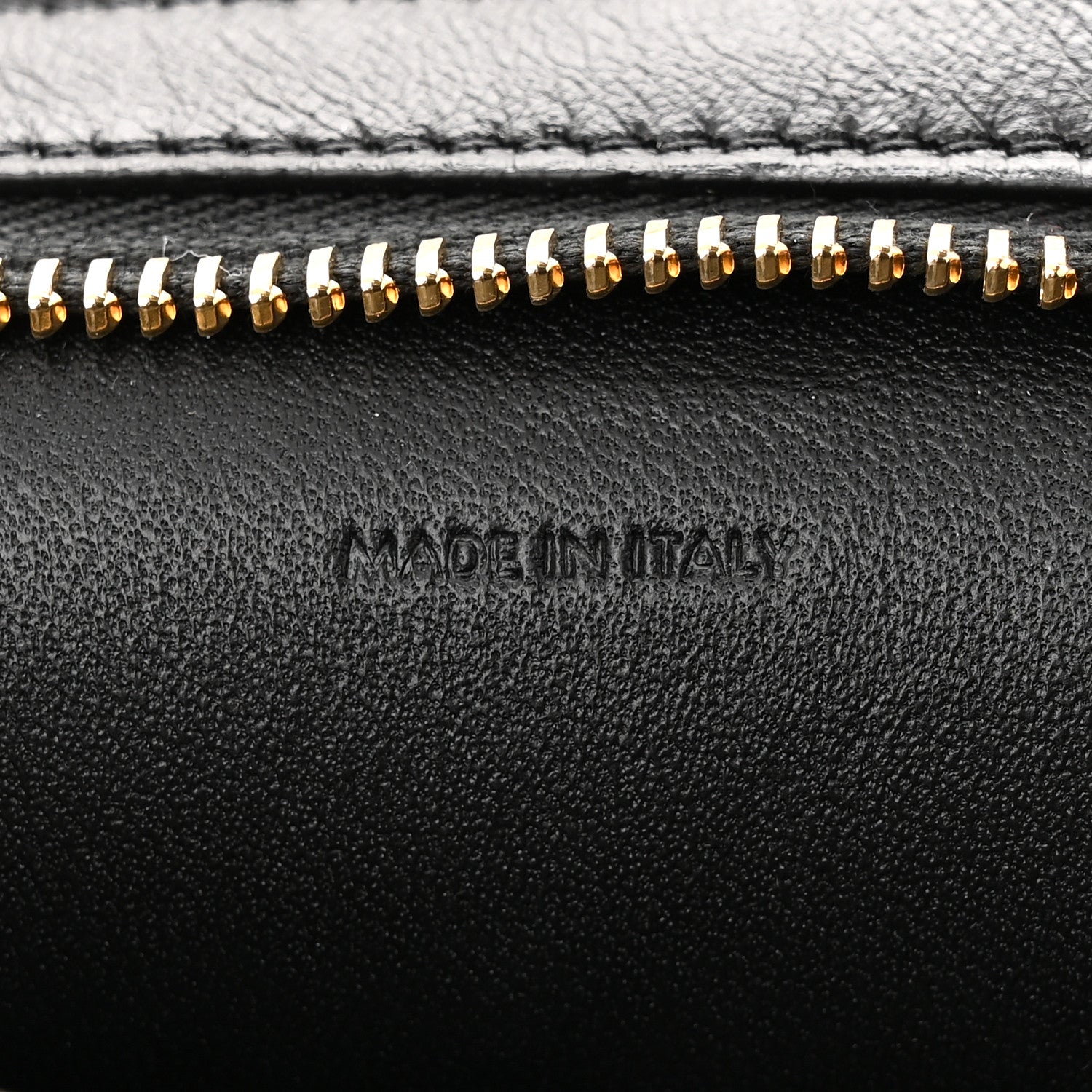 Celine Triomphe Calfskin Wiltern Clutch Black 7 of 10