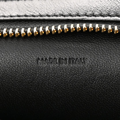 Celine Triomphe Calfskin Wiltern Clutch Black 7 of 10