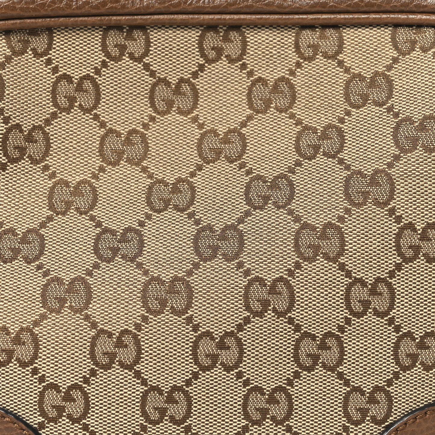 Monogram Mini Bree Messenger Bag Beige Tabacco