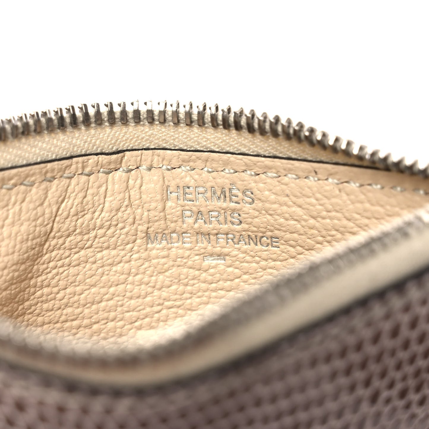 Lizard Constance Slim Wallet Ficelle