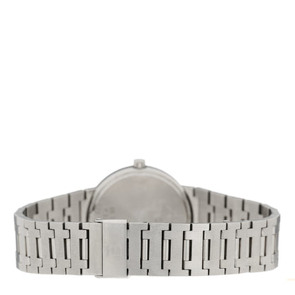 Bulgari Stainless Steel 33mm Quartz Watch Black 3 of 5