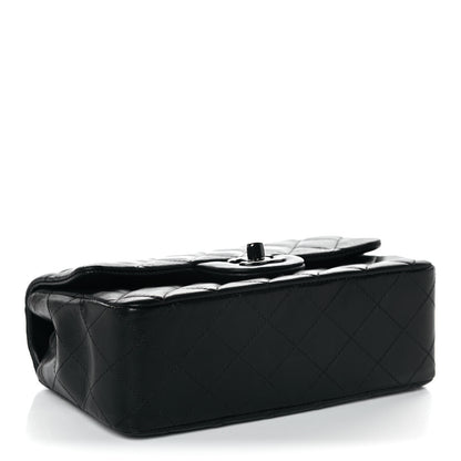 Chanel Lambskin Quilted Mini Rectangular Flap So Black 3 of 11