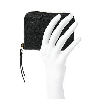 Louis Vuitton Empreinte Zippy Coin Purse Black 2 of 9