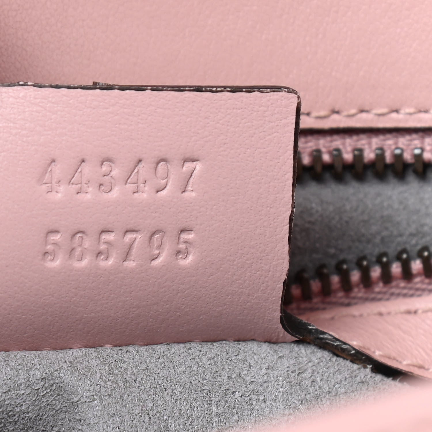 Gucci Calfskin Matelasse Small GG Marmont Shoulder Bag Perfect Pink 9 of 9