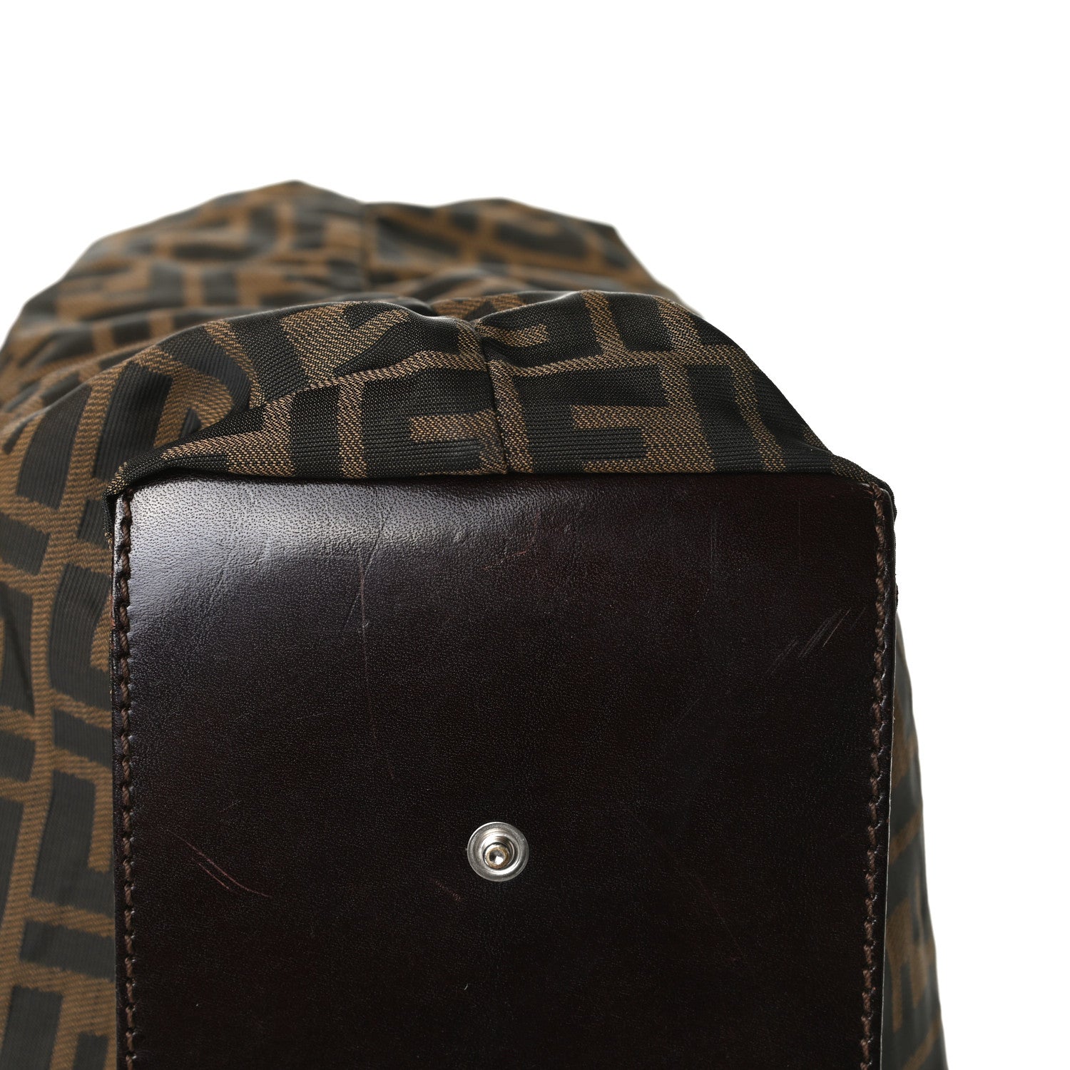 Fendi Zucca Shopping Tote Tobacco 22 of 24