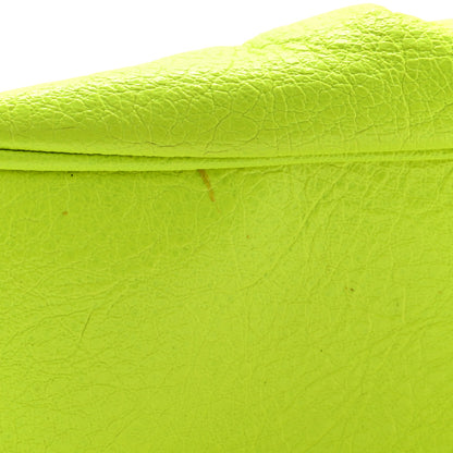 Balenciaga Agneau Arena Le Cagole Shoulder Bag XS Fluo Yellow 12 of 12