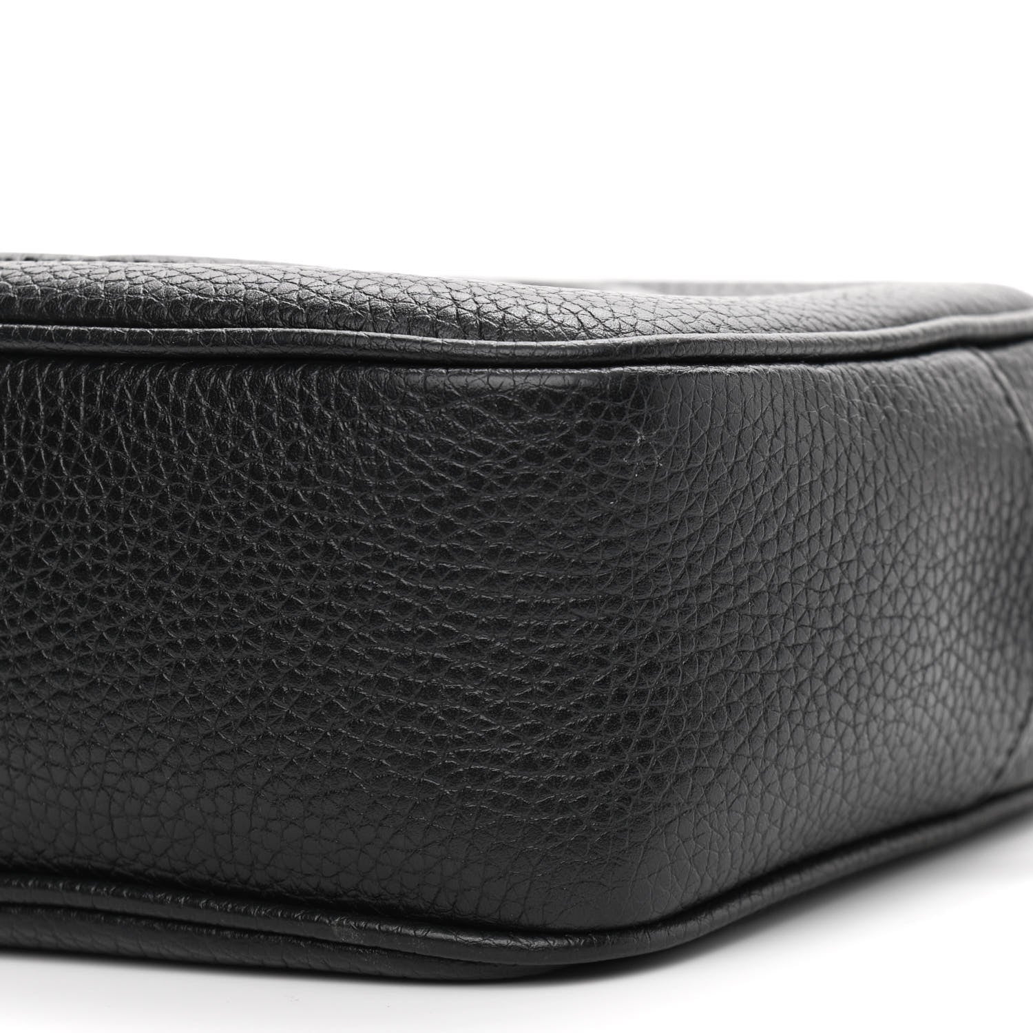 Gucci Pebbled Calfskin Small Soho Disco Bag Black 10 of 13