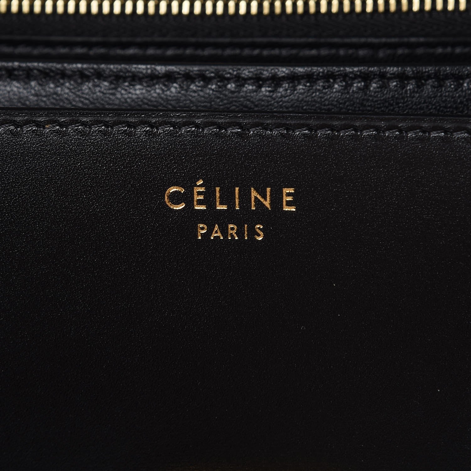 Celine Box Calfskin Medium Classic Box Flap Bag Black 6 of 8