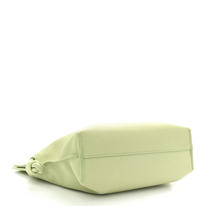Loewe Calfskin Mini Flamenco Knot Clutch Light Pear 4 of 10
