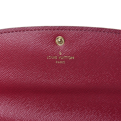 Louis Vuitton Monogram Emilie Wallet Fuchsia 6 of 9