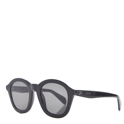 Celine Round Sunglasses CL 400171 Black 1 of 6