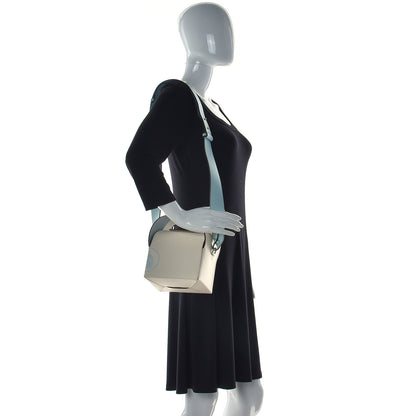 Lanvin Nomad Calfskin Happy Box Shoulder Bag White 2 of 9