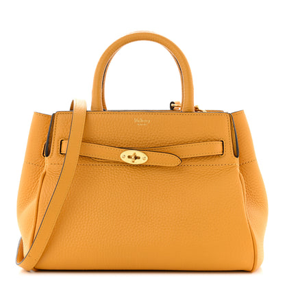 Mulberry Heavy Grain Calfskin Small Belted Bayswater Tote Deep Amber 1 of 11