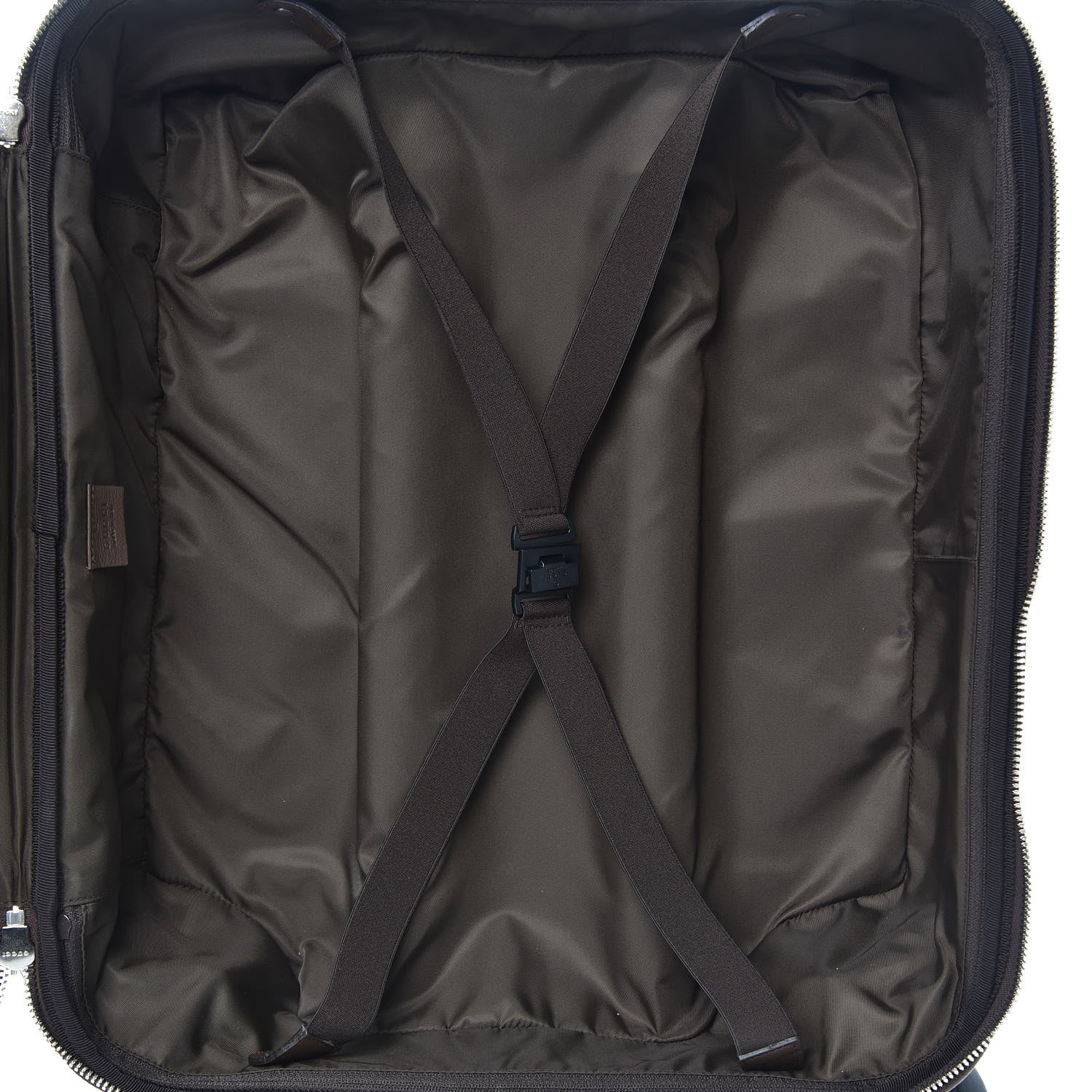 Gucci GG Supreme Monogram Tian Carry On Trolley Beige Multicolor New Acero 7 of 12