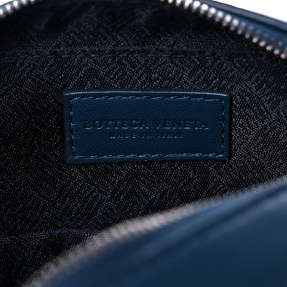 Bottega Veneta Nappa Intrecciato Crossbody Bag Navy 6 of 9