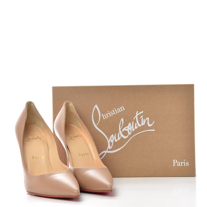 Christian Louboutin Nappa Apostrophy 100 Pumps 36 Nude 10 of 10