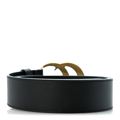 Gucci Calfskin Double G 40mm Belt 90 36 Black 2 of 6