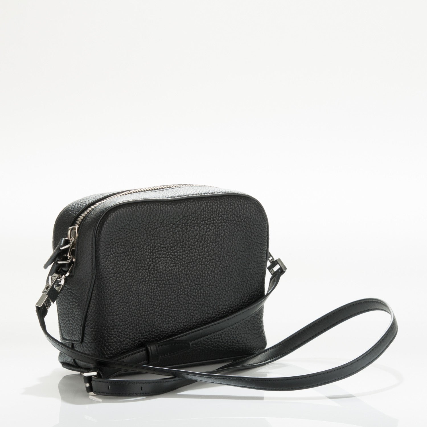 Alexander Wang Pebbled Calfskin Prisma Pocket Crossbody Black 11 of 16