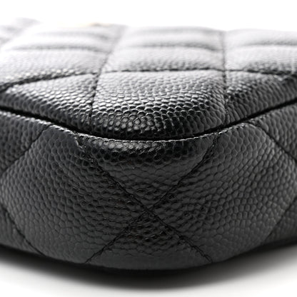 Chanel Caviar Quilted Small Clutch With Chain Black 12 of 12