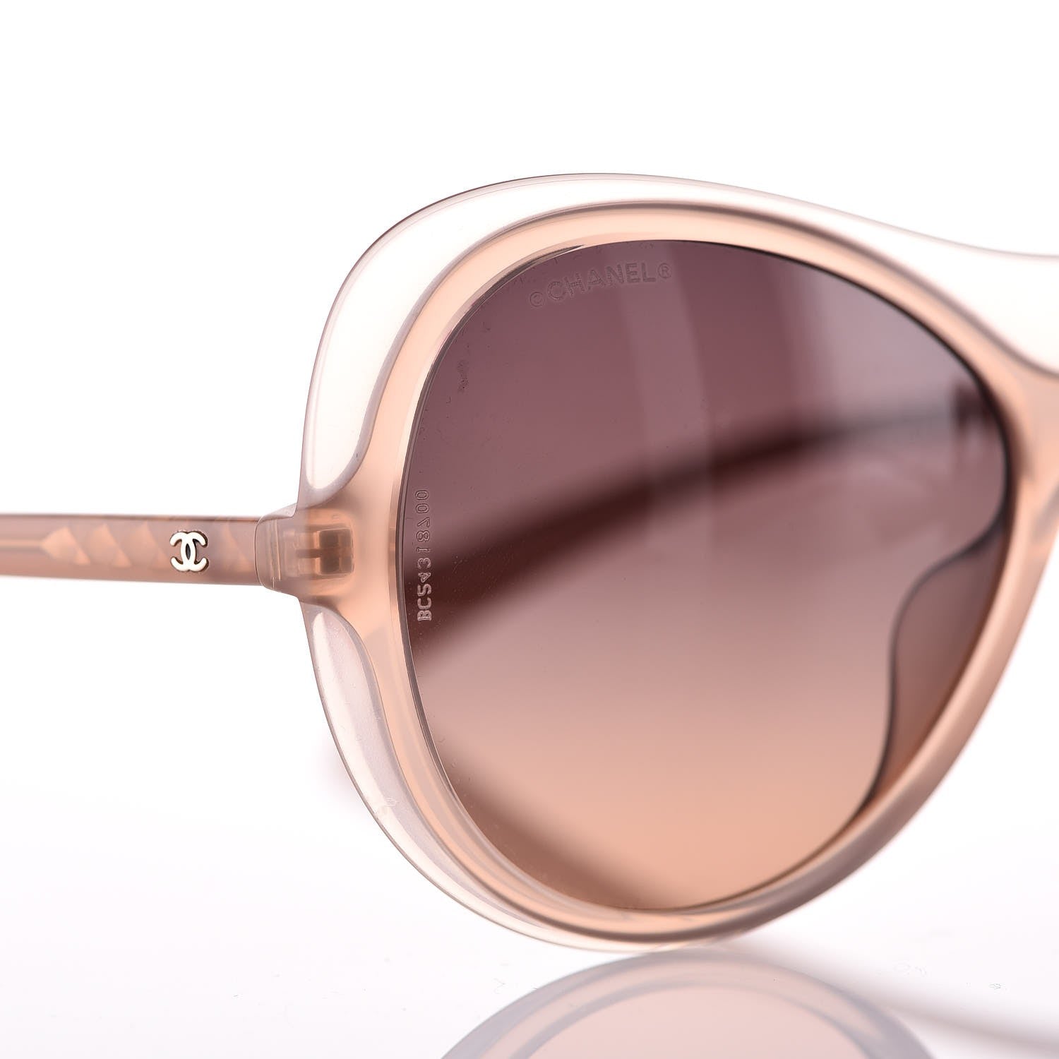 Chanel Oval Sunglasses 5389-A Light Brown 8 of 9