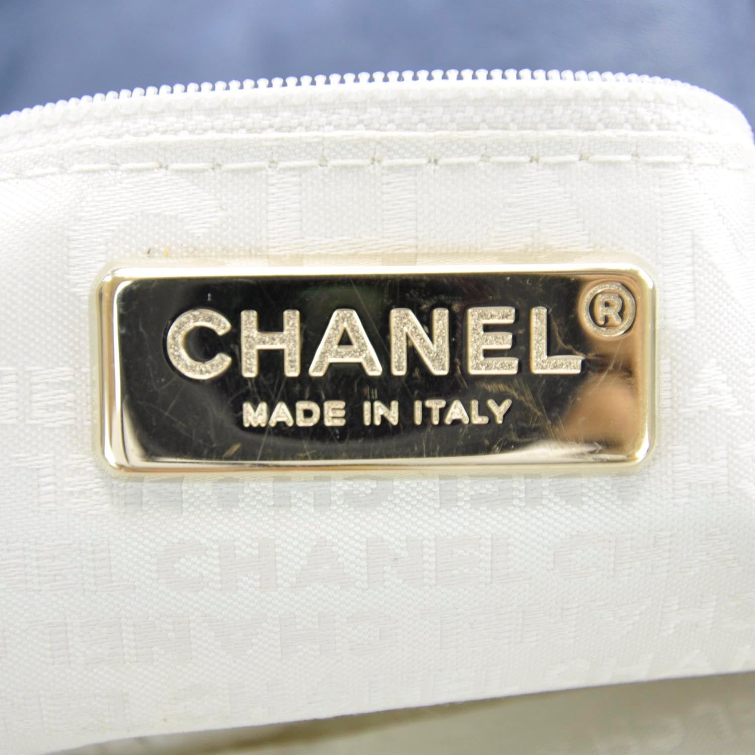 Chanel Distressed Lambskin Flap Blue 10 of 12
