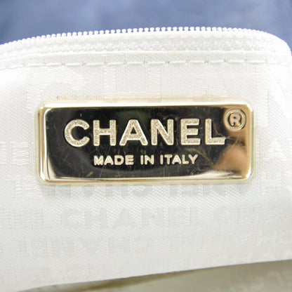 Chanel Distressed Lambskin Flap Blue 10 of 12