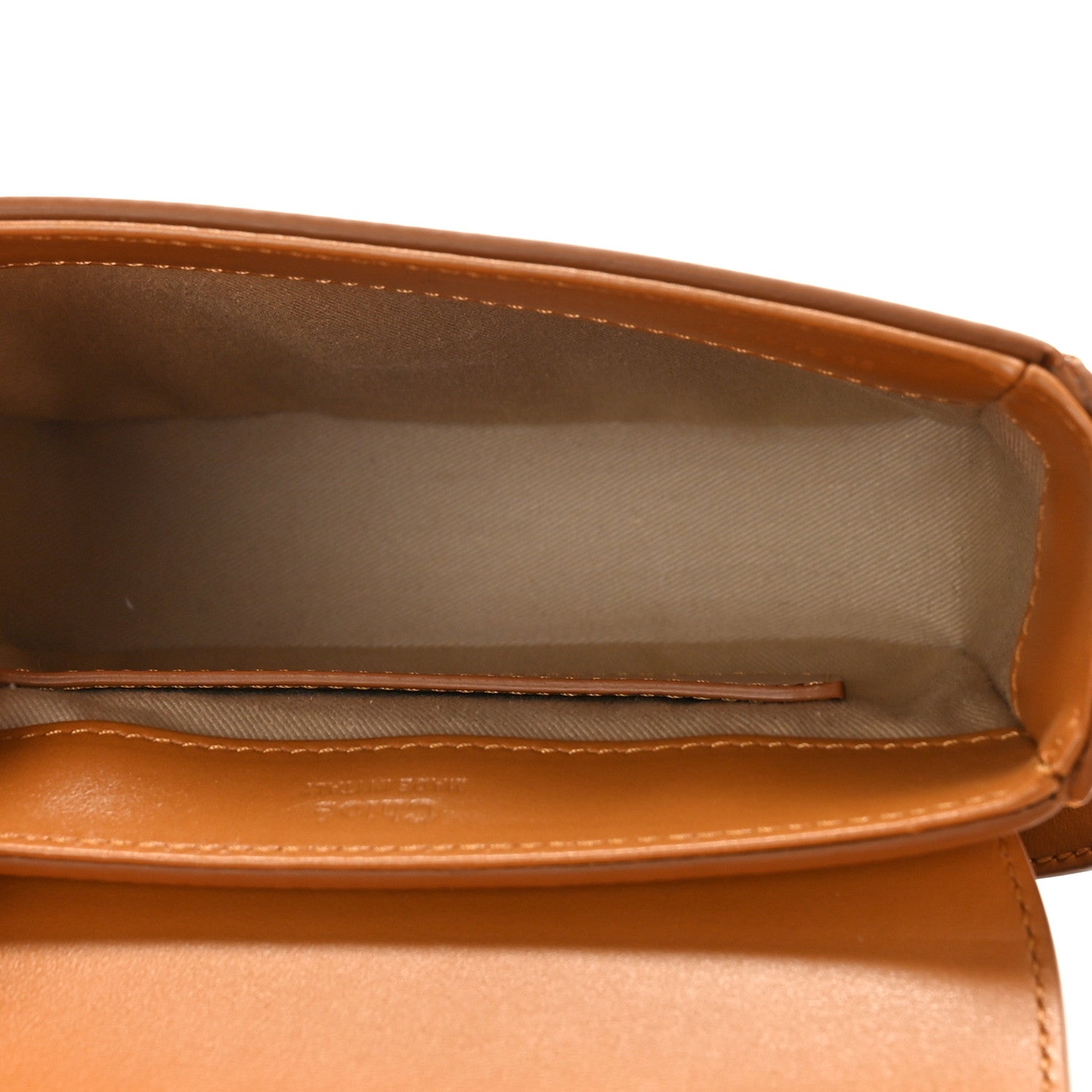 Chloe Calfskin Mini C Double Carry Autumnal Brown 5 of 8