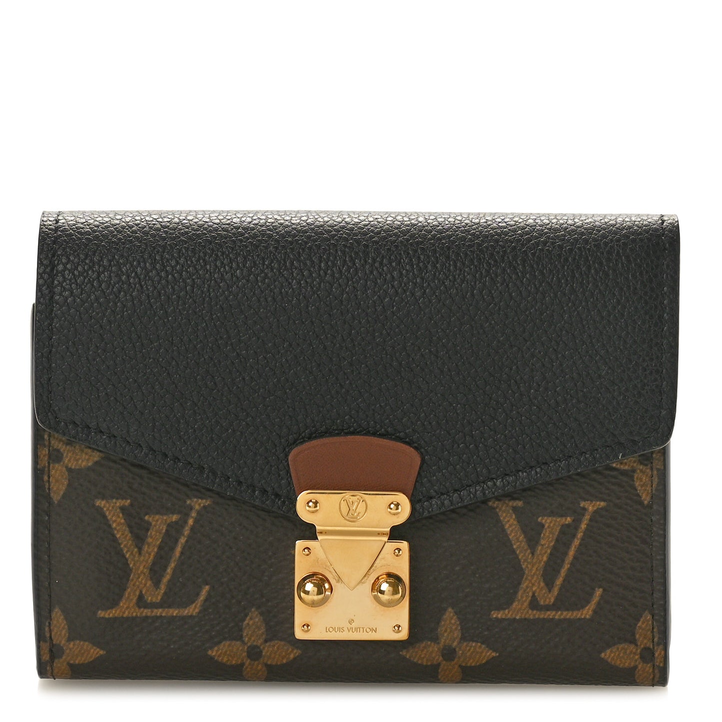 Monogram Pallas Compact Wallet NM Black