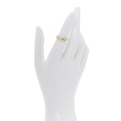 Tiffany 18K Yellow Gold Diamond Infinity Ring 52 6 2 of 5