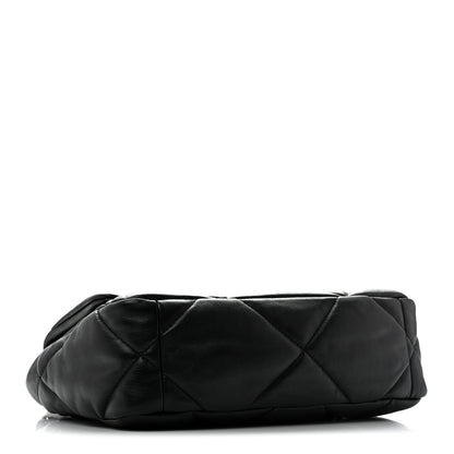Chanel Lambskin Quilted Medium Chanel 19 Flap Black 4 of 11