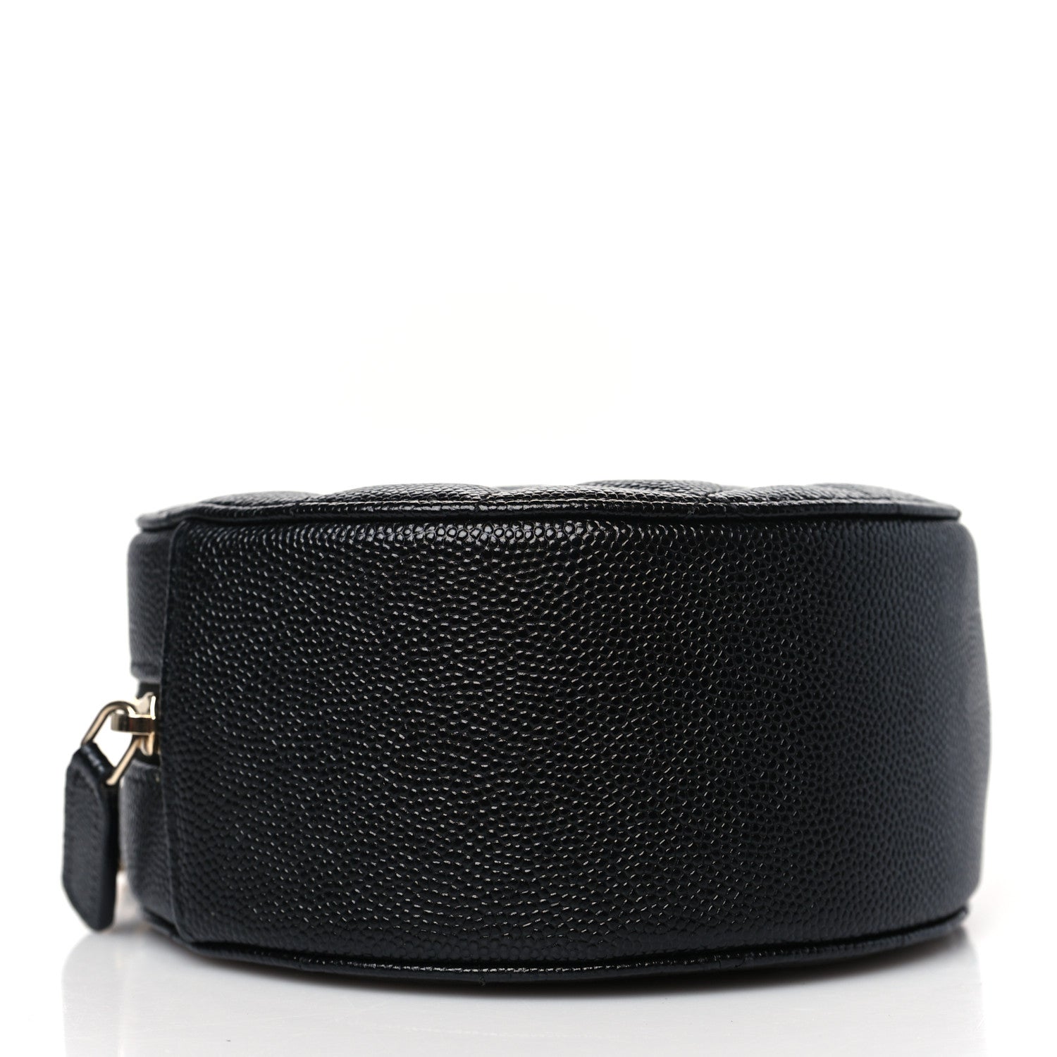 Chanel Caviar Quilted Small Round Bag With Chain Black 4 of 9