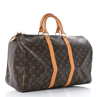 Louis Vuitton Monogram Keepall 45 2 of 12