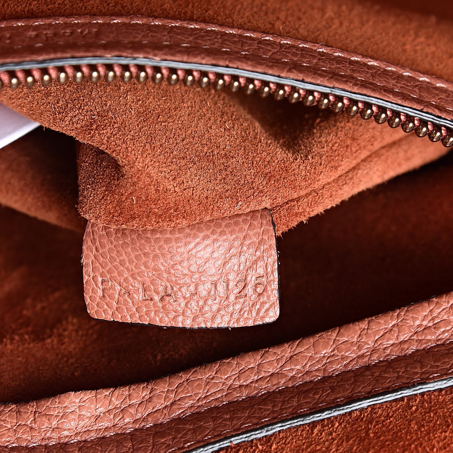 Celine Shiny Grained Calfskin Medium Phantom Luggage Terracotta 7 of 15