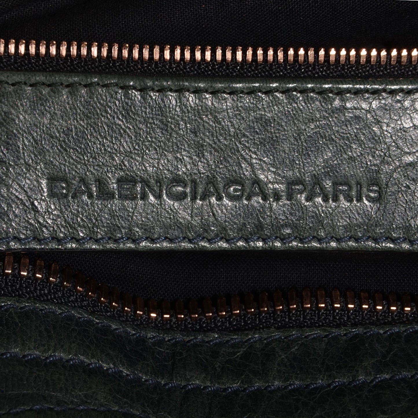 Agneau Giant 21 Rose Gold Hardware City Anthracite