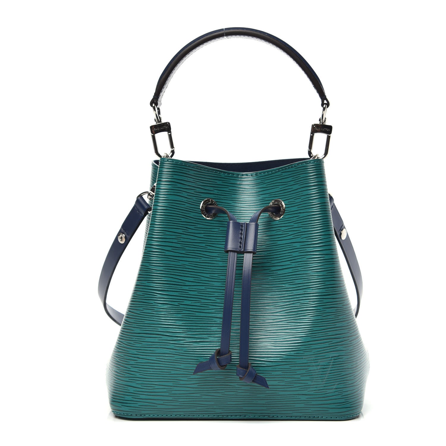 Louis Vuitton Epi Neonoe BB Emerald Green Indigo 1 of 10