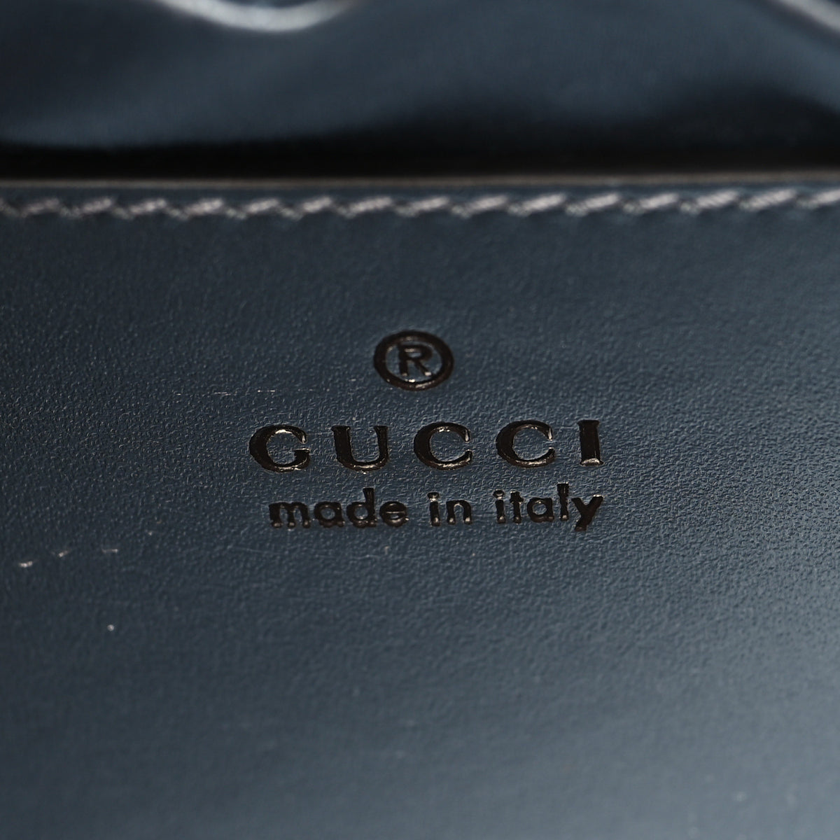 Gucci Iridescent Nappa Chevron Matelasse Small GG Marmont Chain Shoulder Bag Iridescent Snow Light Blue 6 of 11