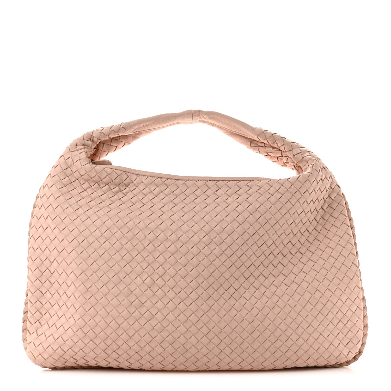 Bottega Veneta Nappa Intrecciato Large Veneta Hobo Flamingo 1 of 12