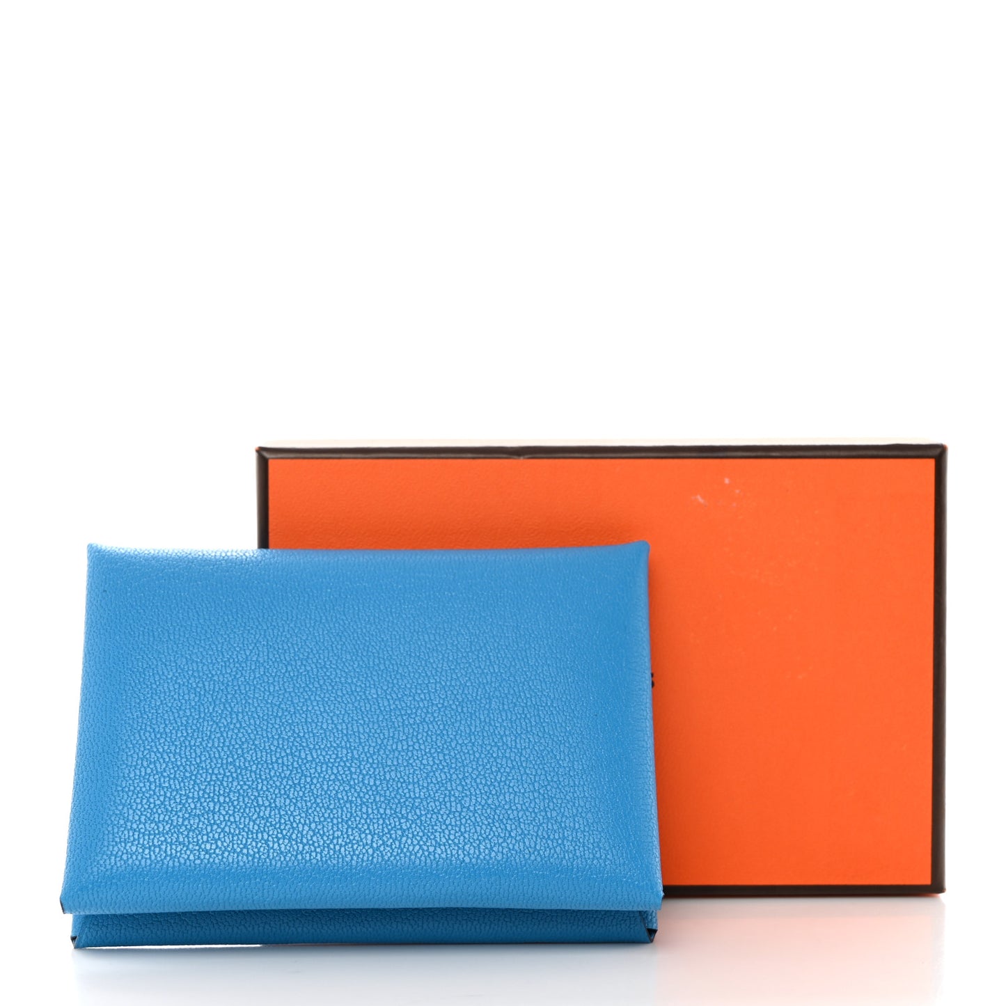 Chevre Mysore Calvi Duo Card Case Bleu Frida