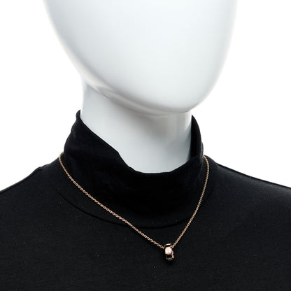 Bulgari 18K Rose Gold Diamond Black Onyx Serpenti Viper Pendant Necklace 7 of 7