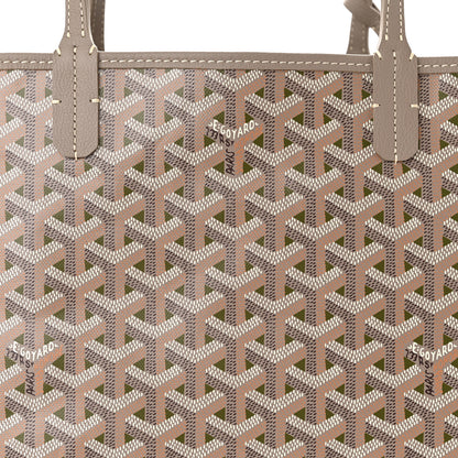 Goyard Goyardine Saint Louis Claire Voie PM Grege Khaki 9 of 11