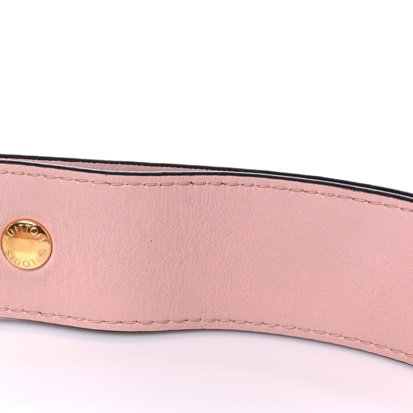 Monogram Adjustable Bandouliere Shoulder Strap Rose Ballerine