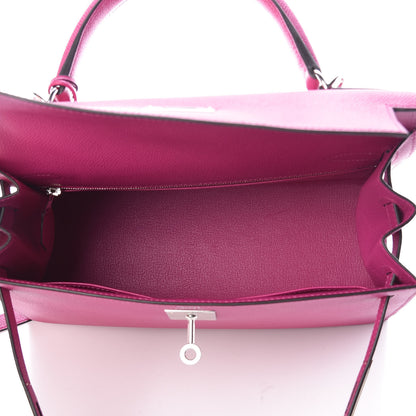 Hermes Epsom Kelly Sellier 28 Rose Pourpre 8 of 36