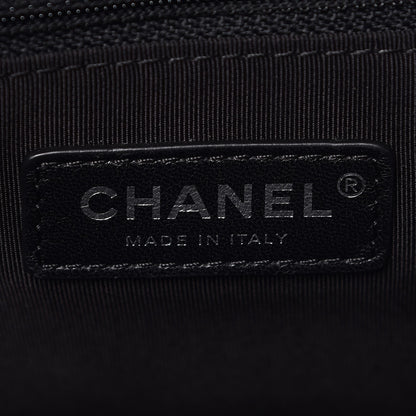 Chanel Caviar Stitched Shopping Tote Black 7 of 8