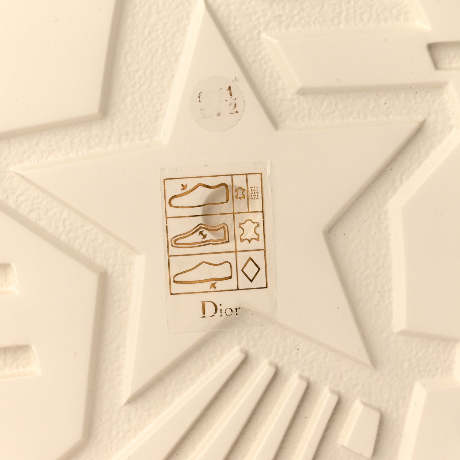 Christian Dior Shearling Canvas Embroidered Dway 10mm Slide Sandals 37.5 Pink White 9 of 9