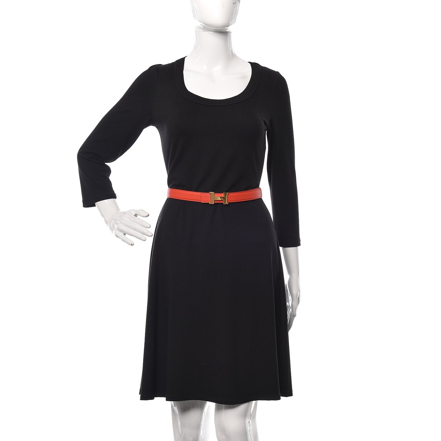 Swift Epsom 24mm Mini Constance H Belt 90 Capucine Orange