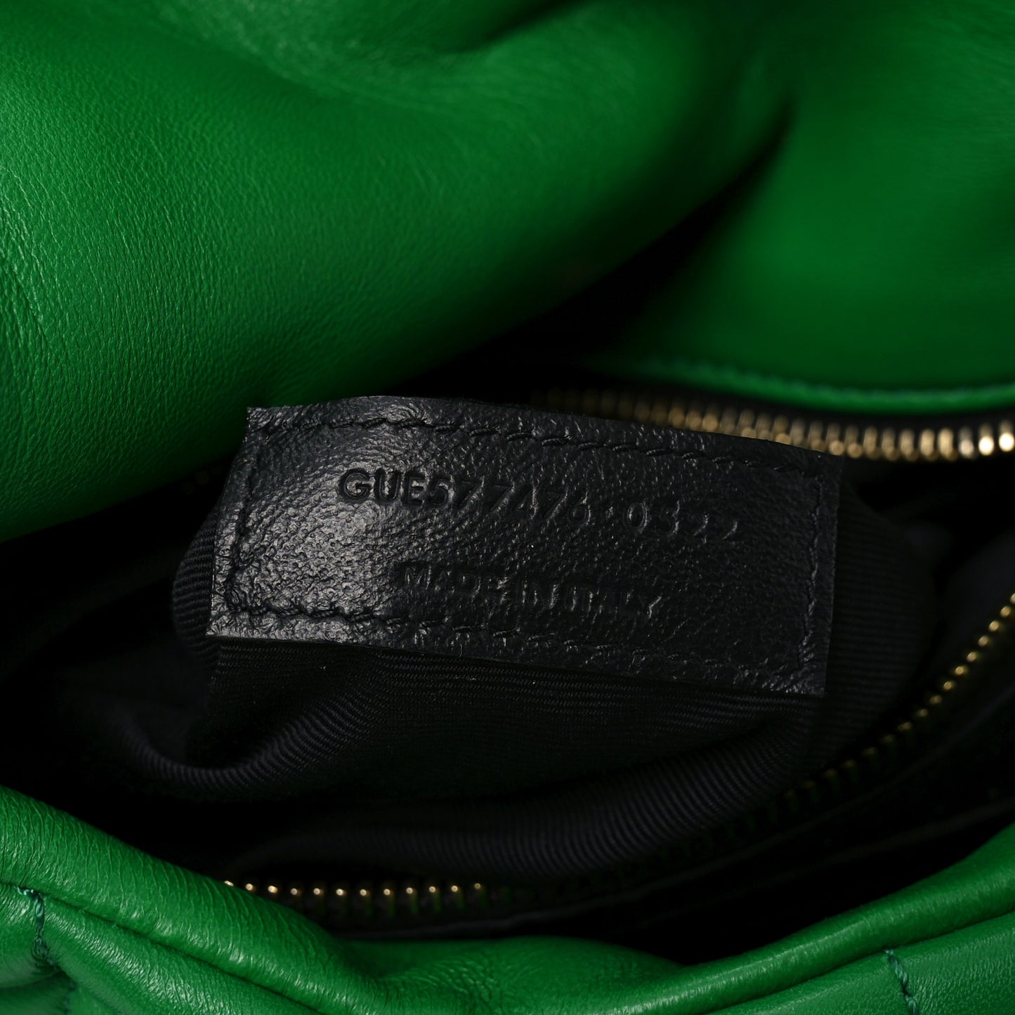 Lambskin Quilted Small Loulou Puffer Monogram Chain Satchel New Vert
