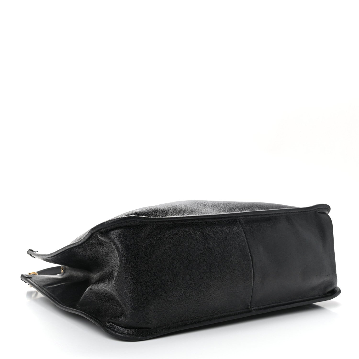 Gucci Calfskin Large Horsebit 1955 Tote Bag Black 4 of 9