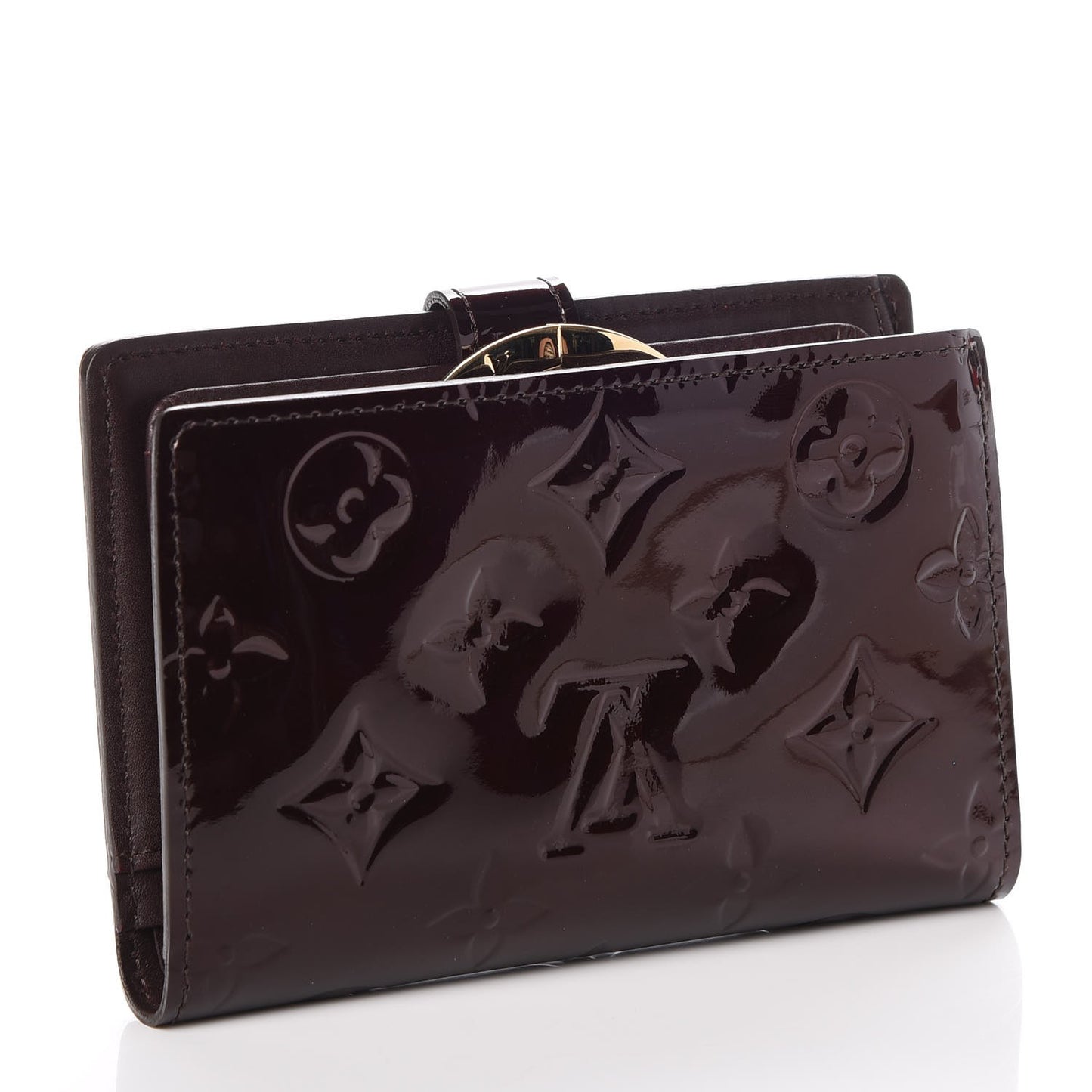 Vernis French Purse Wallet Amarante