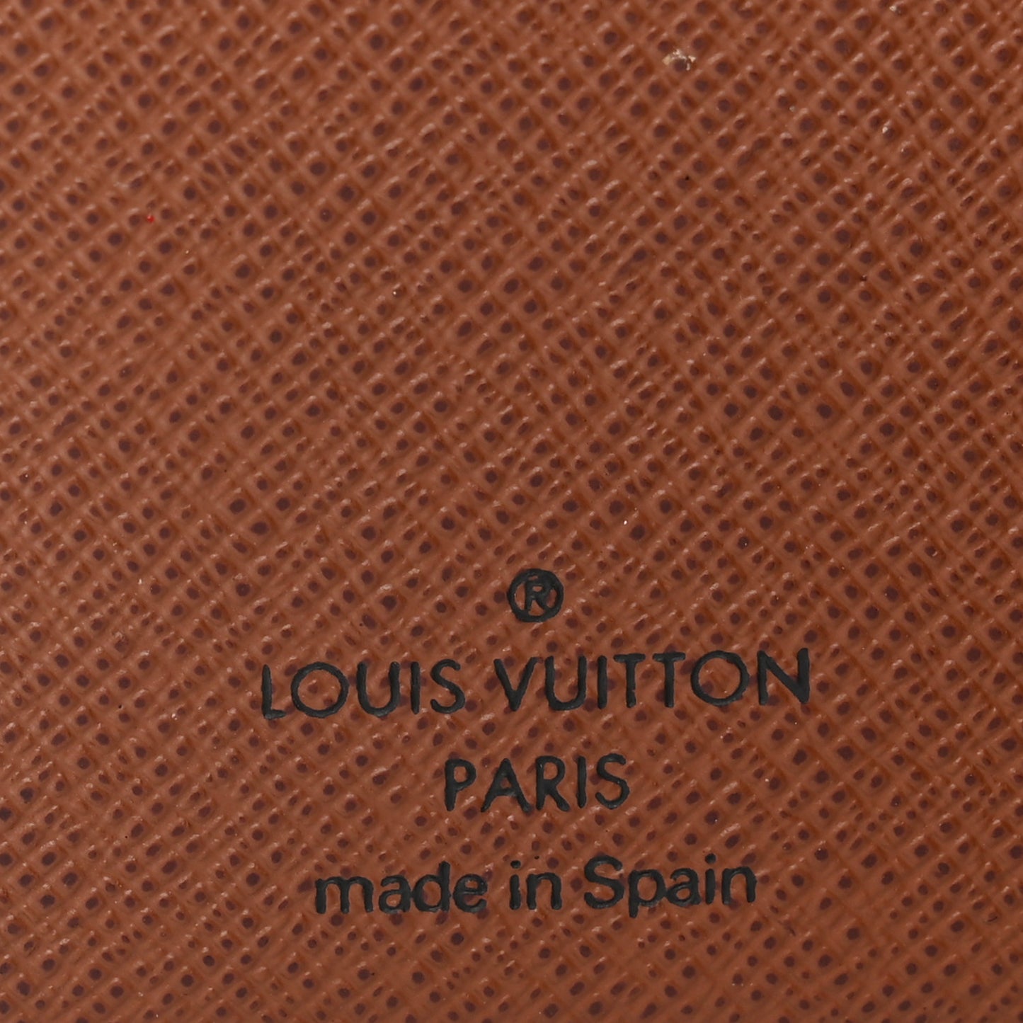 Monogram Checkbook Holder Case Wallet
